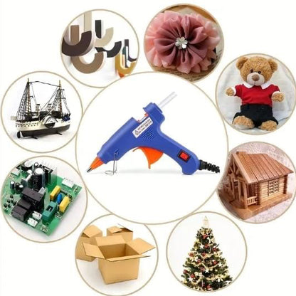 Mini Glue Gun With 2 Free Glue Sticks