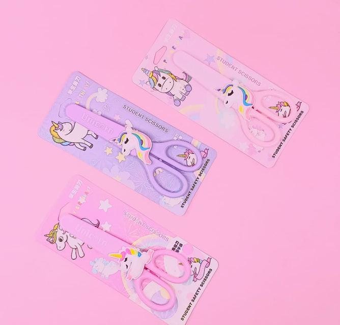 Kids Character Scissors with Safety Cover | School Craft & Art Scissors