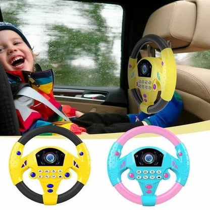 360• Rotate Suction Car Steering Wheel Toy With Music