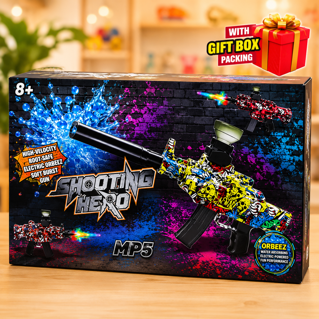 Orbeez Blaster Shooting Gun With Heavy Sound Effects