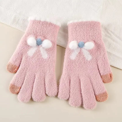 Bow Coquette Hand Gloves