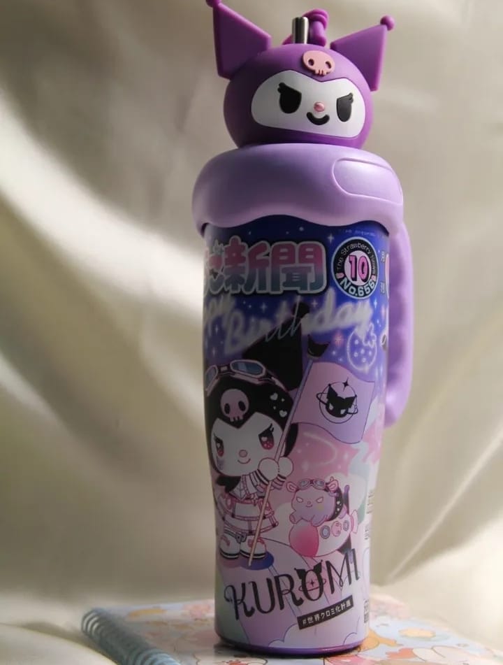 Kawai Tumblers | Kuromi | Stitch | Mickey | Labubu
