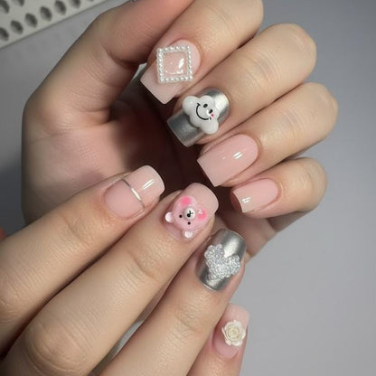 Sanrio Kids Nails Pack | 3d Charms