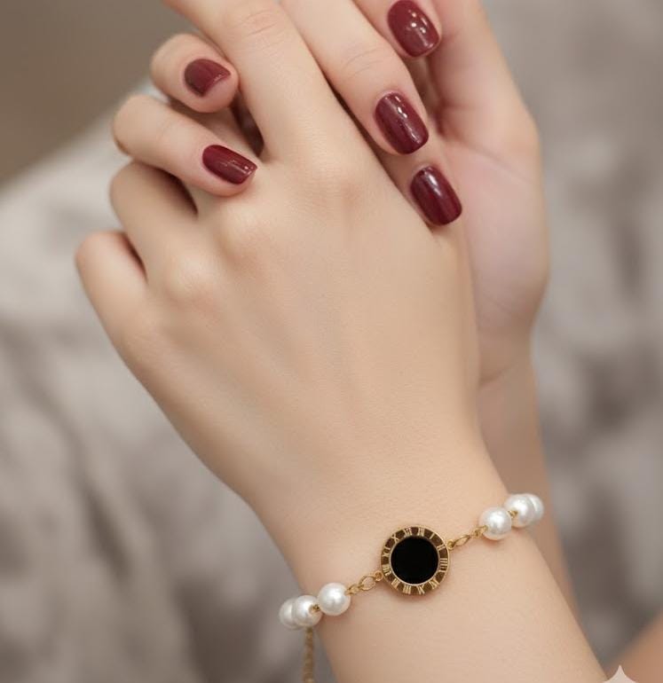 Bvlgari Pearls Stainless Steel Bracelet