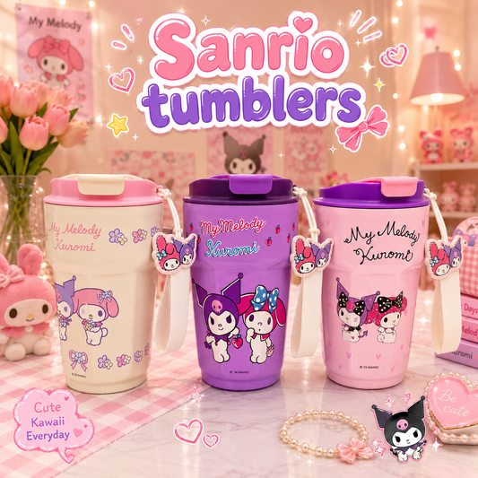 Sanrio Original Hot n Cool Tumblers | Kuromi My Melody
