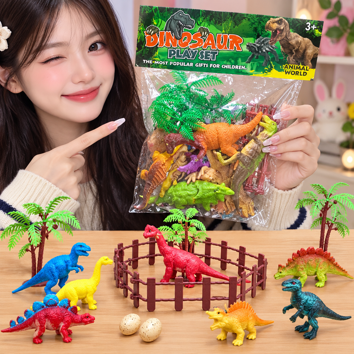 Dinosaur Figures Play Set