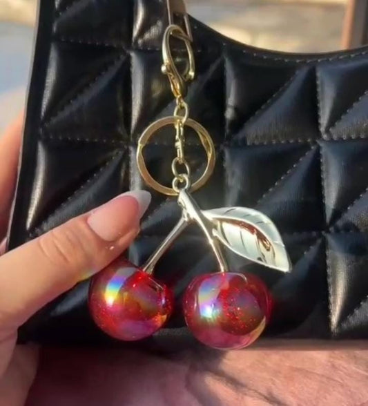 Cherry Key Chain