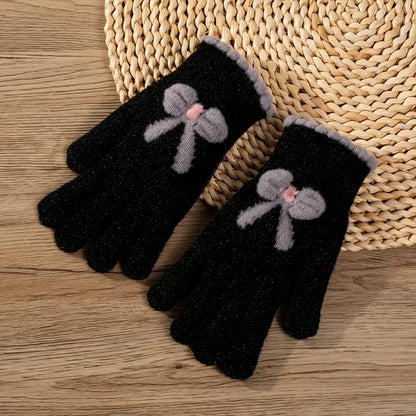 Bow Coquette Hand Gloves