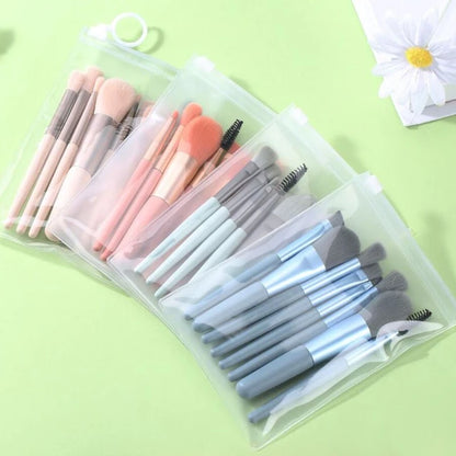 Portable Storage Bag Makeup Brushes Set