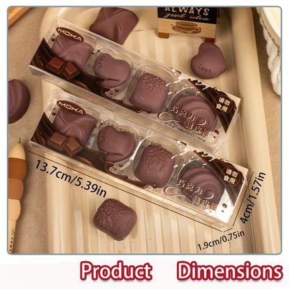 Scented Chocolate Erasers
