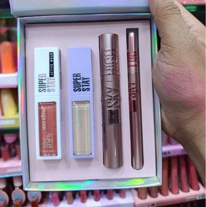 Royal Professional Makeup Gift Box | Concealer Gloss Mascara Liner