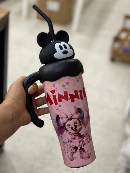 Kawai Tumblers | Kuromi | Stitch | Mickey | Labubu