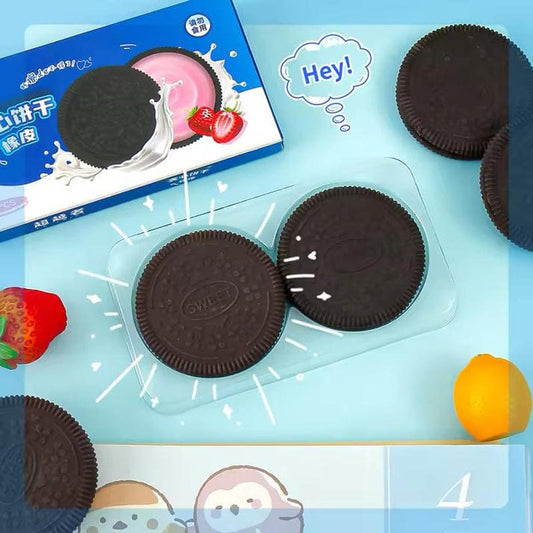 Oreo Pack Of 2 Pencil Erasers