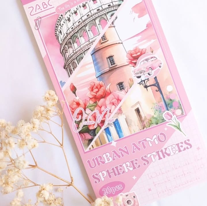 Vintage Journaling Sticker Book 20 Sheets