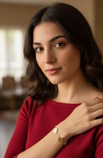 Classy Gold Bracelet Stainless Steel