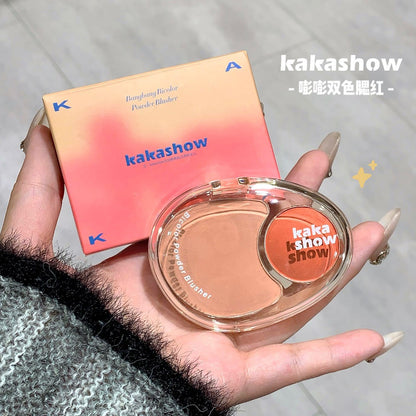 Korean Two Tone Powder Blush