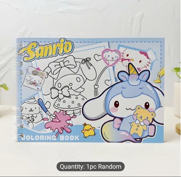 48 Sheets Coloring Book | Cinnamoroll | Stitch