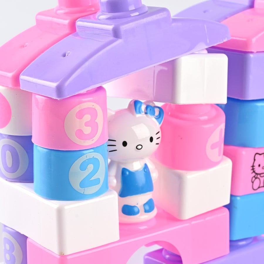 Hello Kitty Imported Maths Building Blocks | With Free Storage Bag