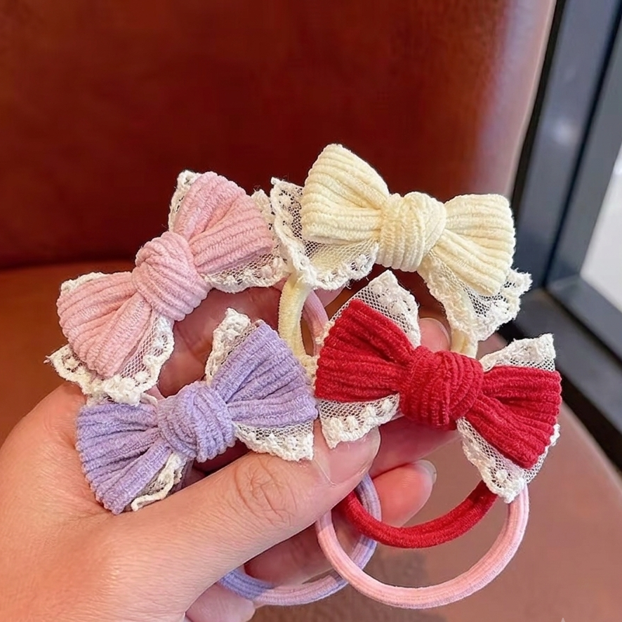 Mini Hair Bow Ponies Pack Of 2