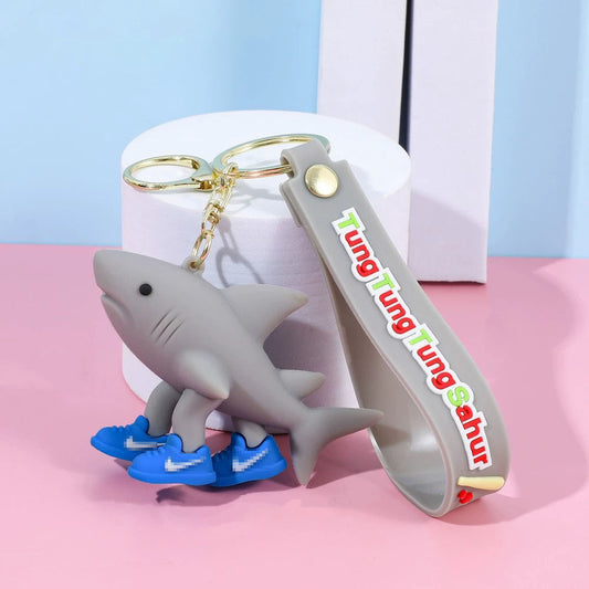 Ai tung tung sahur Animals Keychain | Shark 🦈 | Monkey 🙈