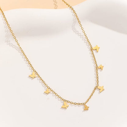 Butterfly Chain Necklace