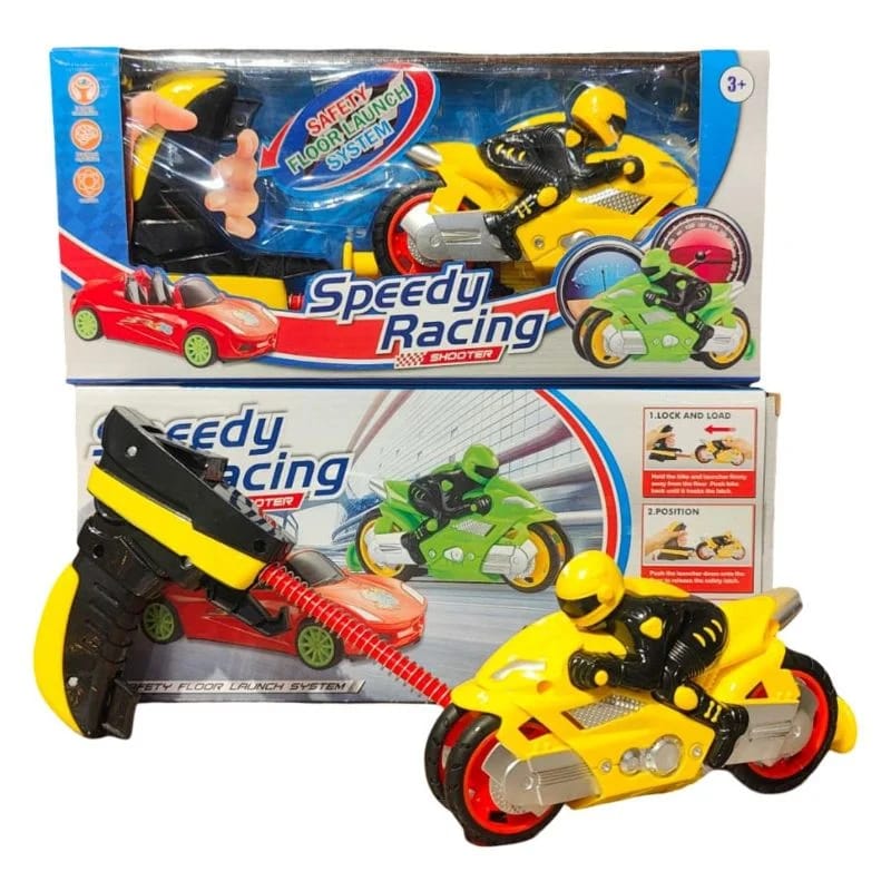 Launcher Bike With Trigger Gun