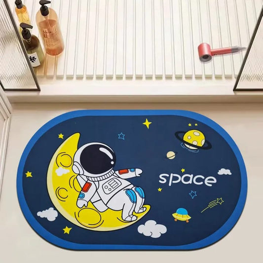 Anti Slip Kids Rugs | Floor Mat | Hello Kitty | Spaceship | My Melody