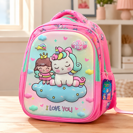 Magical Unicorn Montessori School Bag