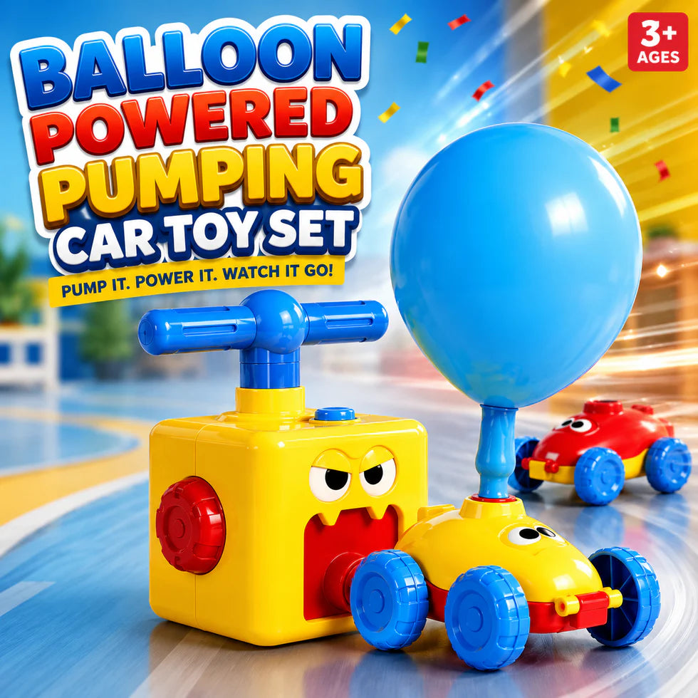 Balloon Pumping Launcher Car