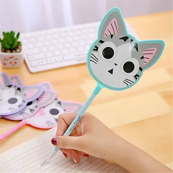 Cat Hand Fan Pen