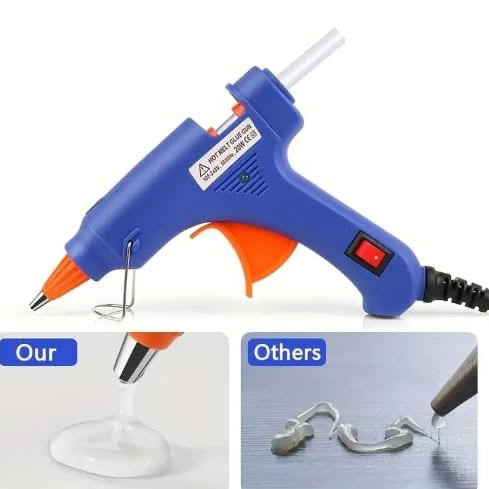 Mini Glue Gun With 2 Free Glue Sticks