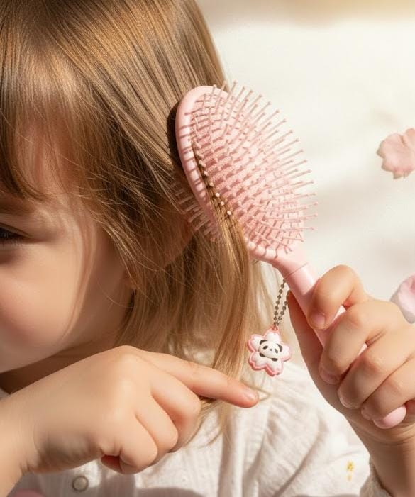 Panda Hair Brush Comb