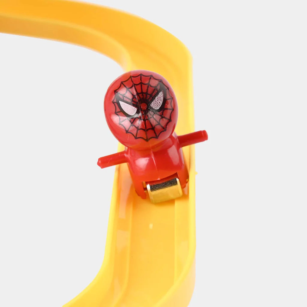 Spiderman Escalator Track Toy With Music And Lights