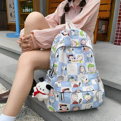 Cool Snoopy School College Bag