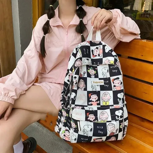 Cool Snoopy School College Bag