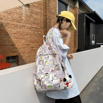 Cool Snoopy School College Bag