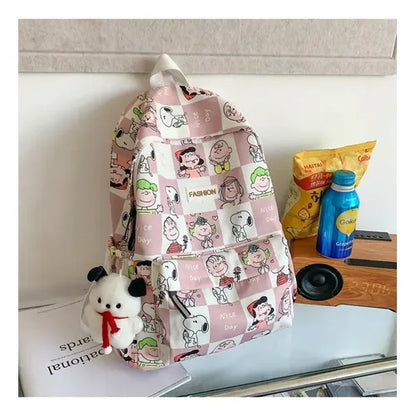 Cool Snoopy School College Bag