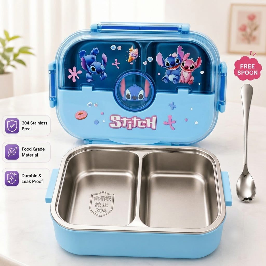 Marvel Avengers 304 Stainless Steel Bento Lunch Box