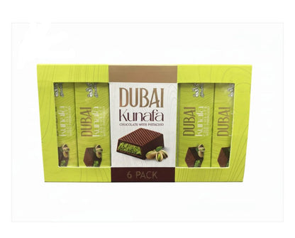 Dubai Kunafa Chocolate Gift Set | Pack Of 6