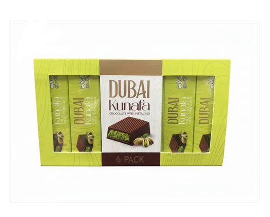Dubai Kunafa Chocolate Gift Set | Pack Of 6