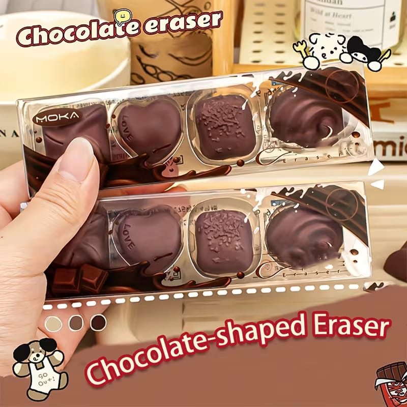 Scented Chocolate Erasers