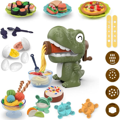 Dinosaur Noodle Making Clay Set