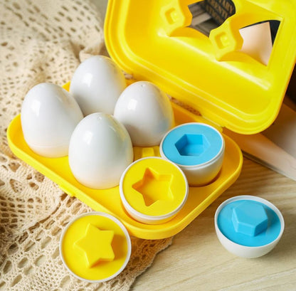 Eggs Color And Shape Matching | Educational Toy For Kids