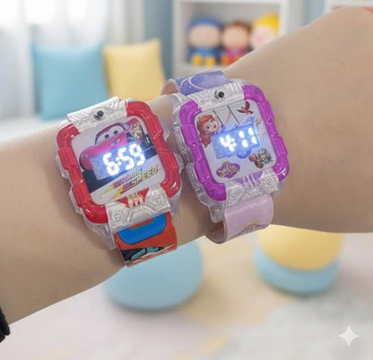 Boys & Girls Character Digital Watches | Kids LED Wrist Watches