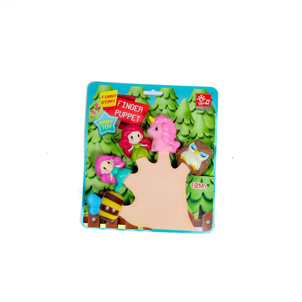 Dinosaur And Mermaid Unicorn Finger Puppet Toys