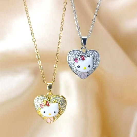 Hello Kitty Stainless Steel Necklace