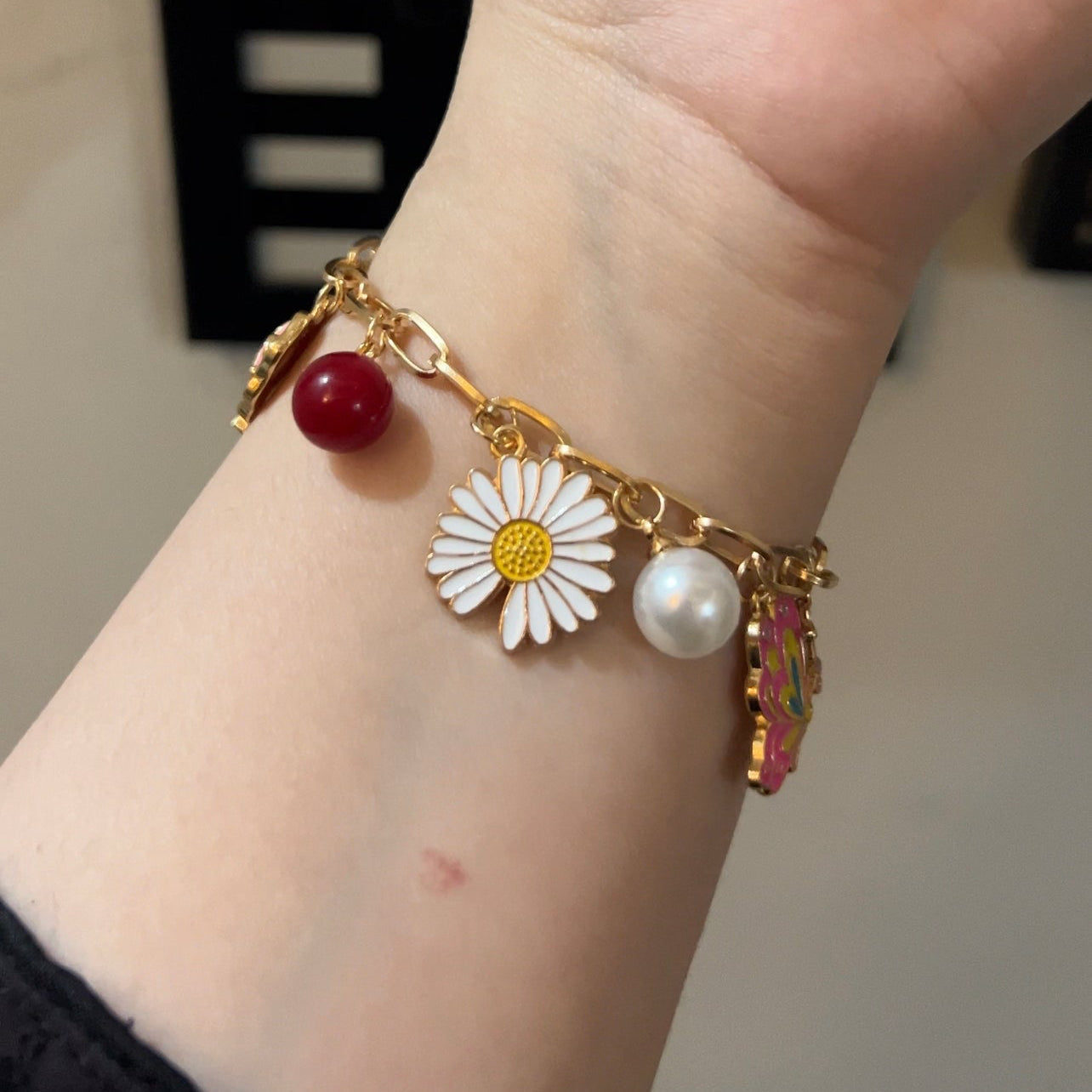 Kids Butterfly Charms Bracelet