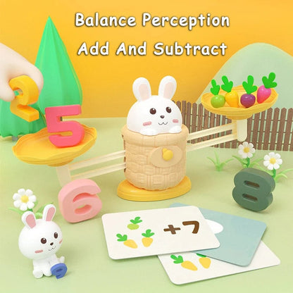 Rabbit Balance Scale | Educational Toy