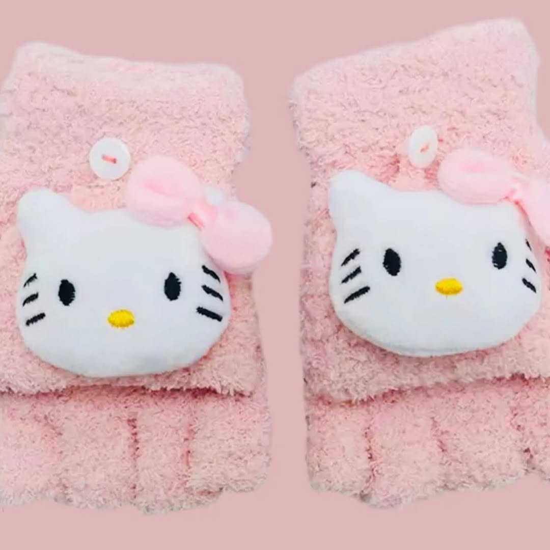Sanrio Half Finger + Full Finger Kids Gloves