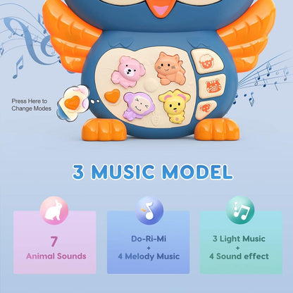 Owl Musical Kids Learning Toy | Piano